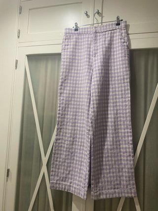 Pantalones Zara de Cuadros