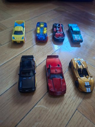 Set de 7 coches Hot Wheels