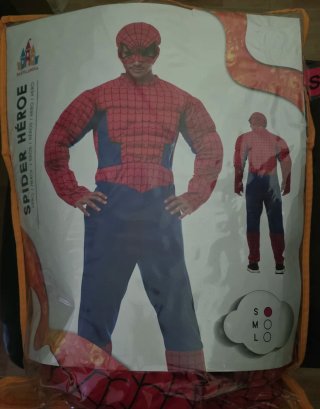 Disfraz de Spider Héroe Talla S