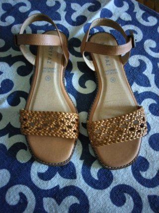 Sandalias Marypaz Marrones Talla 39