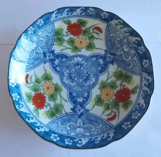 Plato de Porcelana Japonesa Imari