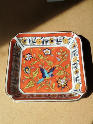 Plato Decorativo Chino Vintage