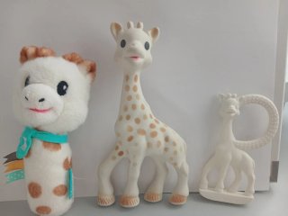 Set de 3 juguetes Sophie la girafe