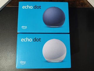 2 Altavoces Inteligentes Echo Dot