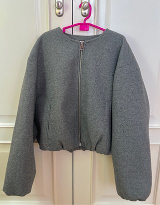 Chaqueta Zara Gris