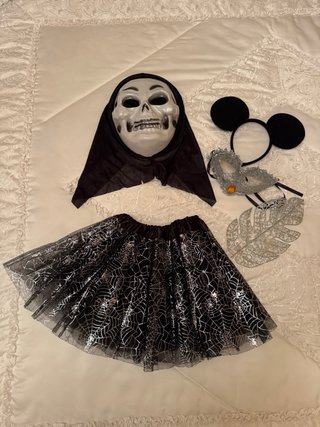 Disfraz Halloween con Tutú de Telaraña