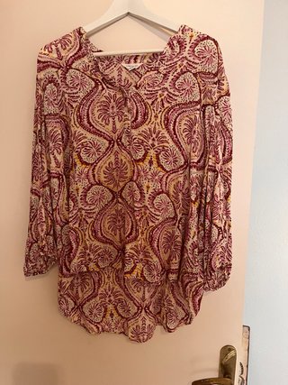 Blusa Cortefiel Estampada Talla XXL