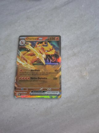 Carta Pokémon Charizard EX