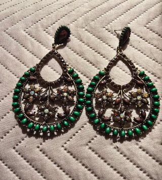 Pendientes de Fiesta o Flamenca.Precioso