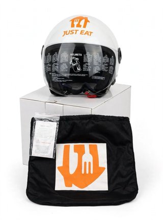 Casco Moto Just Eat ¡¡Nuevo!!
