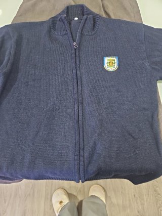 Chaqueta de Invierno Azul 17 18 años
