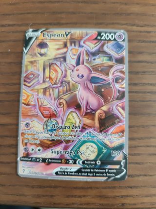 Carta Pokémon Espeon V