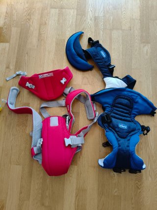 Lote de 2 Mochilas Portabebés