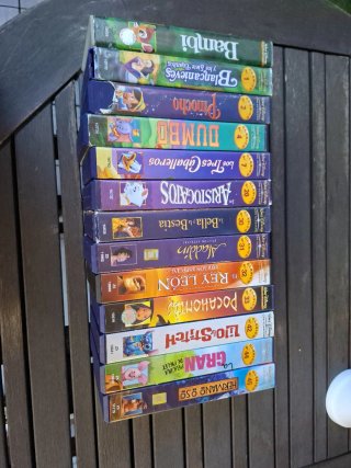 Pack 13 Películas Disney en VHS