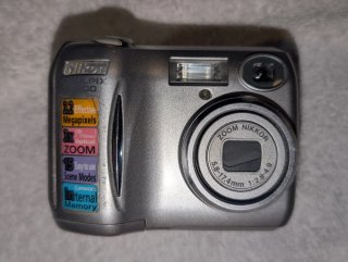 Cámara Nikon Coolpix E3200 para piezas