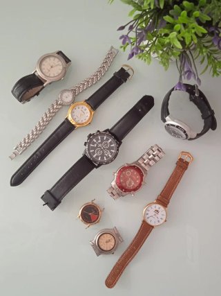 Lote de 9 Relojes Vintage para restaurar