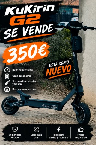 Patinete Eléctrico KuKirin G2