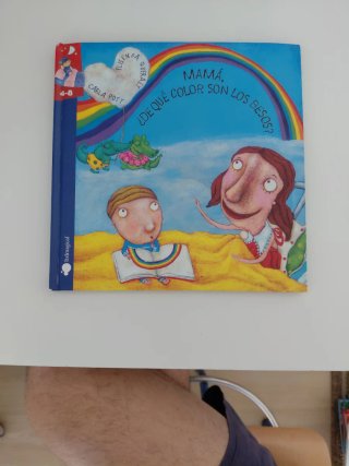 Libro Mamá, ¿de qué color son los besos?