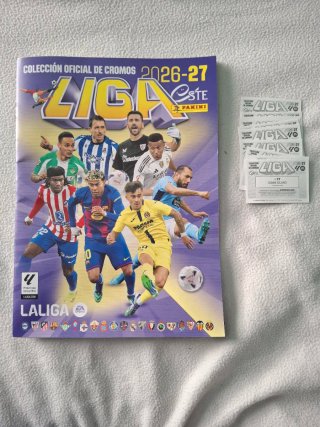 Álbum La Liga 26/27 Panini y Cromos de regalo