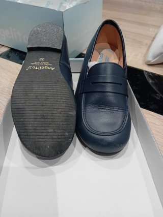 Zapatos de Comunión Niño Angelitos Azul