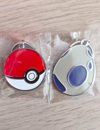 Pack 2 Llaveros Pokémon GO SDCC exclusivos