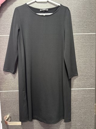 Vestido Negro Mango Talla S
