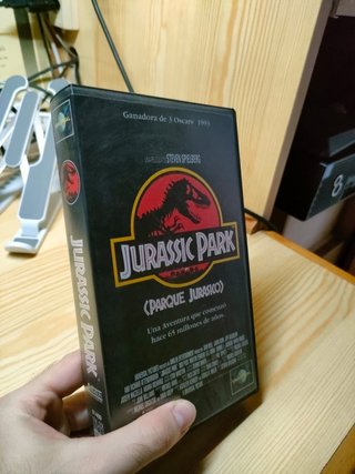 Jurassic Park VHS Edición España