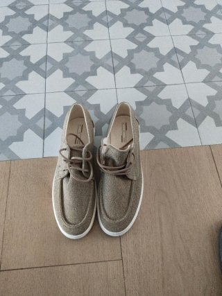 Zapatos Náuticos Beige