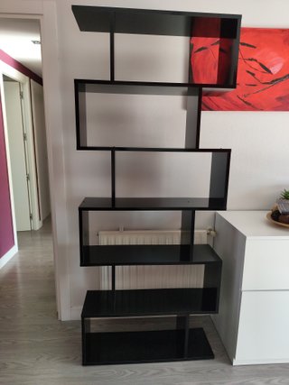 Estantería Librería Negra