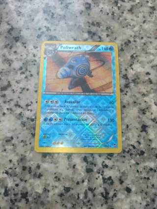 Carta Pokémon Poliwrath Holo