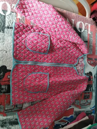 Chaqueta Reversible Estampada