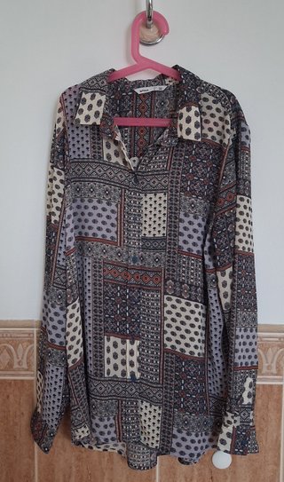 Blusa Estampada Talla L