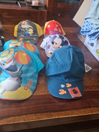 Lote de 6 Gorras para Niños