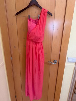 Vestido de fiesta rosa