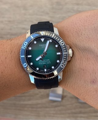 Reloj Tissot Seastar Powermatic 80 Automatico 43mm