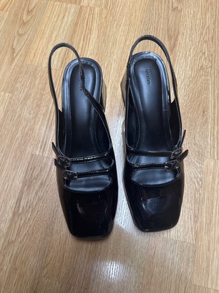 Zapatos Mary Jane Negros Lefties