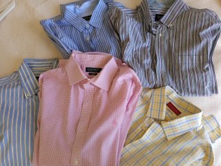 Lote 5 Camisas Ralph Lauren, Emilio Tucci, Mirto.-