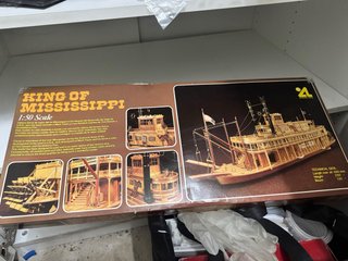 Maqueta Naval King of Mississippi 1:50