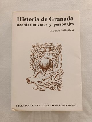 Libro historia de Granada