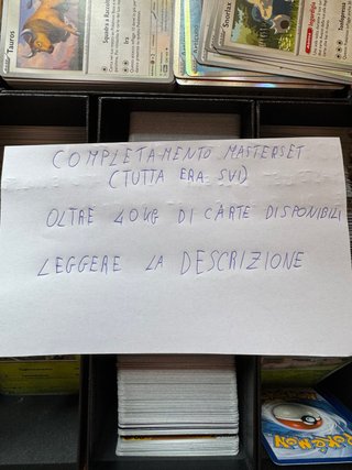 Mancoliste Pokémon Scarlatto & Violetto ITA