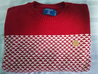 Jersey Springfield Rojo y Blanco Talla M