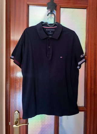Polo Tommy Hilfiger Azul Talla M