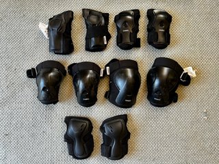 Set de Protecciones Oxelo Talla S + 1 set extra