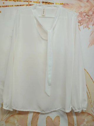 Blusa Blanca New Collection Talla Única