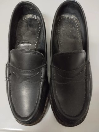 Zapatos tipo mocasín negros