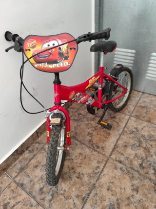 Bicicleta Infantil Rayo McQueen