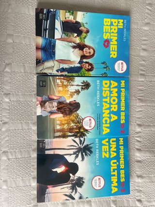 Tres libros mi primer beso