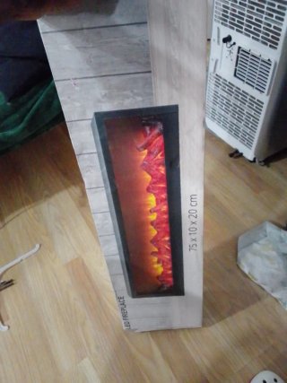 Chimenea LED Eléctrica