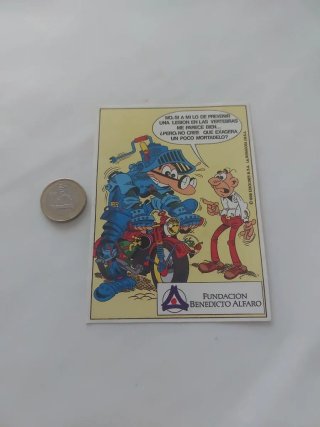 Pegatina Vintage Mortadelo y Filemón