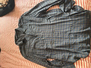 Camisa de manga larga a cuadros